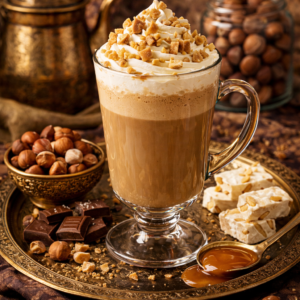 turron y avellanas
